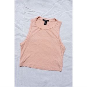 Forever 21 Baby Pink Crop top